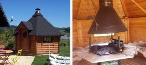 Finnish grill at the village des monedieres